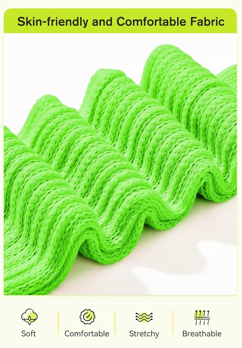 Zando Slouch Socks for Women - 80s 90s Knee High Scrunch Socks Soft Long Stacked Boot Sock Warm Winter Sock Daily Wear - Image 4